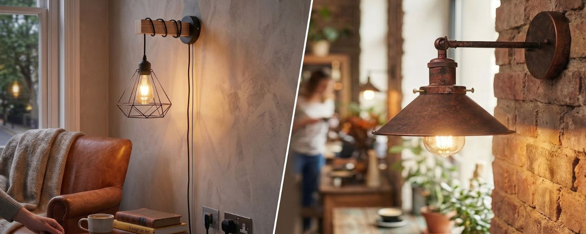 Plug-In vs Hardwired Wall Lights: Which Is Right for Your UK Home?