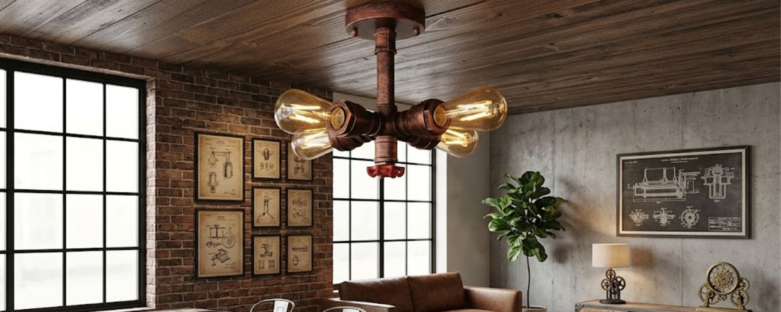 Steampunk Lighting Ideas for a Modern Industrial Home