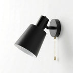 Matt Black Adjustable Wall Light