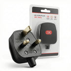 13A UK 3 Pin Plug Rewirable Fused Mains Plug 250V ~1165