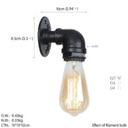 pipe wall light
