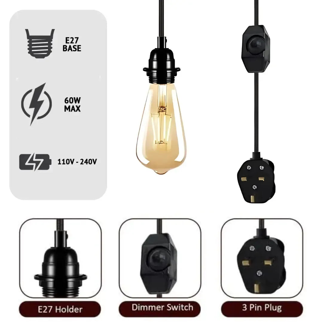 Plug in Pendant Light Kit