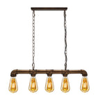 brushed copper pendant lamp