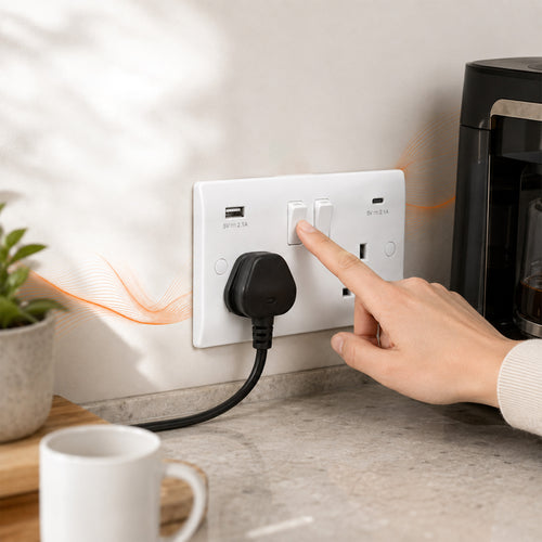 Switched Sockets with USB A & USB C Sockets
