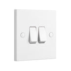 1, 2 & 3 Gang 2 Way White Light Switches – 250V AC~1247