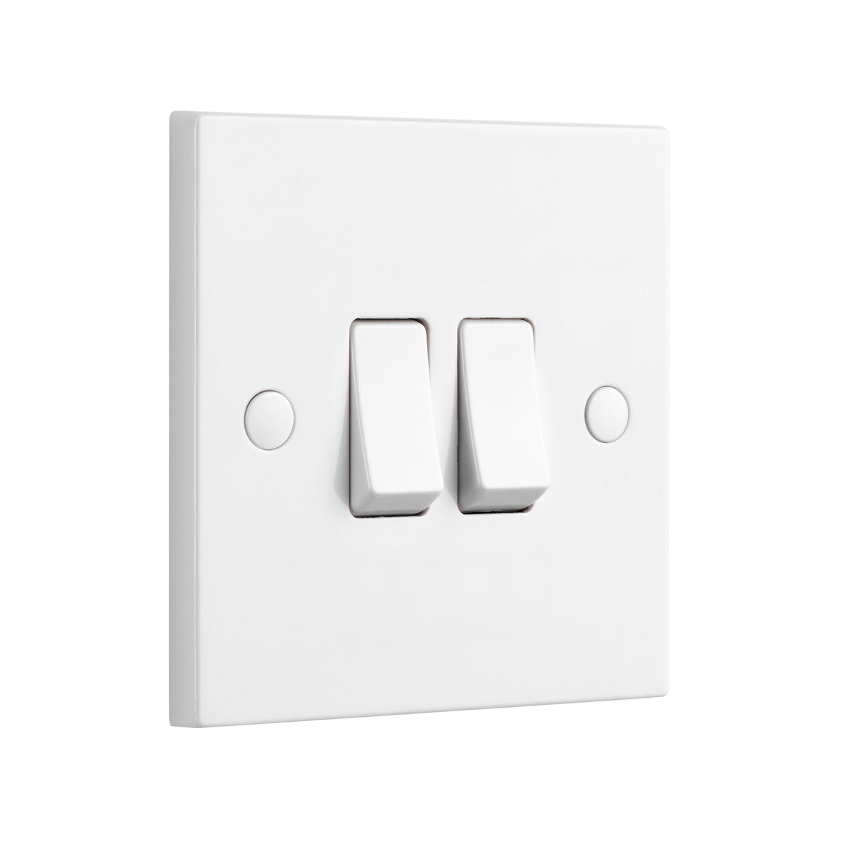 1, 2 & 3 Gang 2 Way White Light Switches – 250V AC~1247