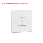 10A 3-Pole Fan Isolator Switch