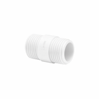 16mm Lighting Nipple Connector Chrome White Brass
