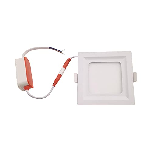 Square Recessed LED Panel Light – Slim Cool White 6000K Ceiling Light ~1220