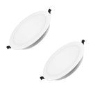 Modern 5W Round Recessed LED Downlight 6000K 550lm ~1223