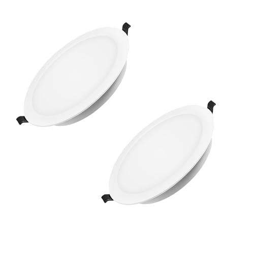 Modern 5W Round Recessed LED Downlight 6000K 550lm ~1223