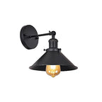 black wall cone adjustable