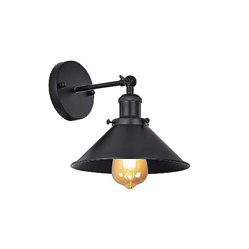 black wall cone adjustable