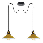 2 head pendant light