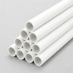 white pvcu waste pipe push fit