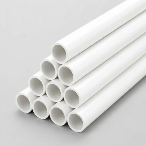 white pvcu waste pipe push fit