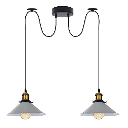 2 head hanging light