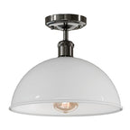 short black ceiling shade