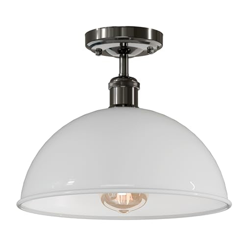 short black ceiling shade