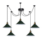 man chandelier spider outdoor