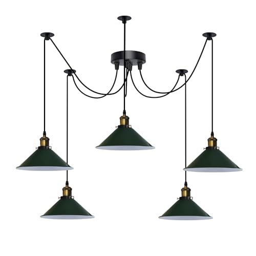 man chandelier spider outdoor