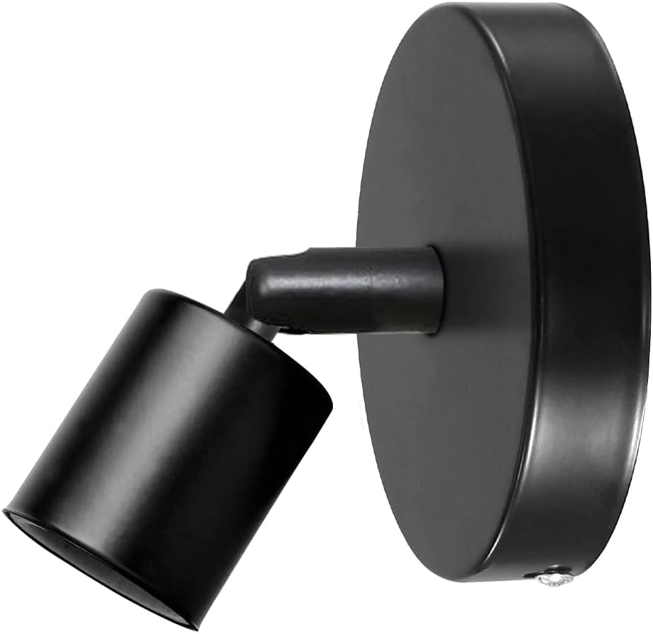 Industrial Retro E27 Wall Sconce – 180° Rotatable Metal Loft Wall Light ~1057