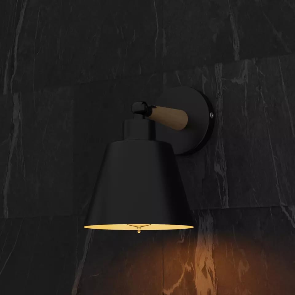 black industrial lighting