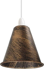 DC Voltage 18cm Metal Cone Lampshade E27/B22 ~1216