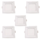 Square Recessed LED Panel Light – Slim Cool White 6000K Ceiling Light ~1220