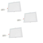 Square Recessed LED Panel Light – Slim Cool White 6000K Ceiling Light ~1220