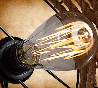 woven hemp rope ceiling lamp s