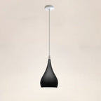 black drop pendant fittings