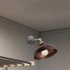 DC VOLTAGE Industrial Curved Metal Wall Sconce Fixture (E27) ~1074