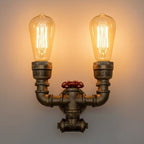 pipe light for wall edison