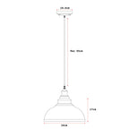 set new pendant way white