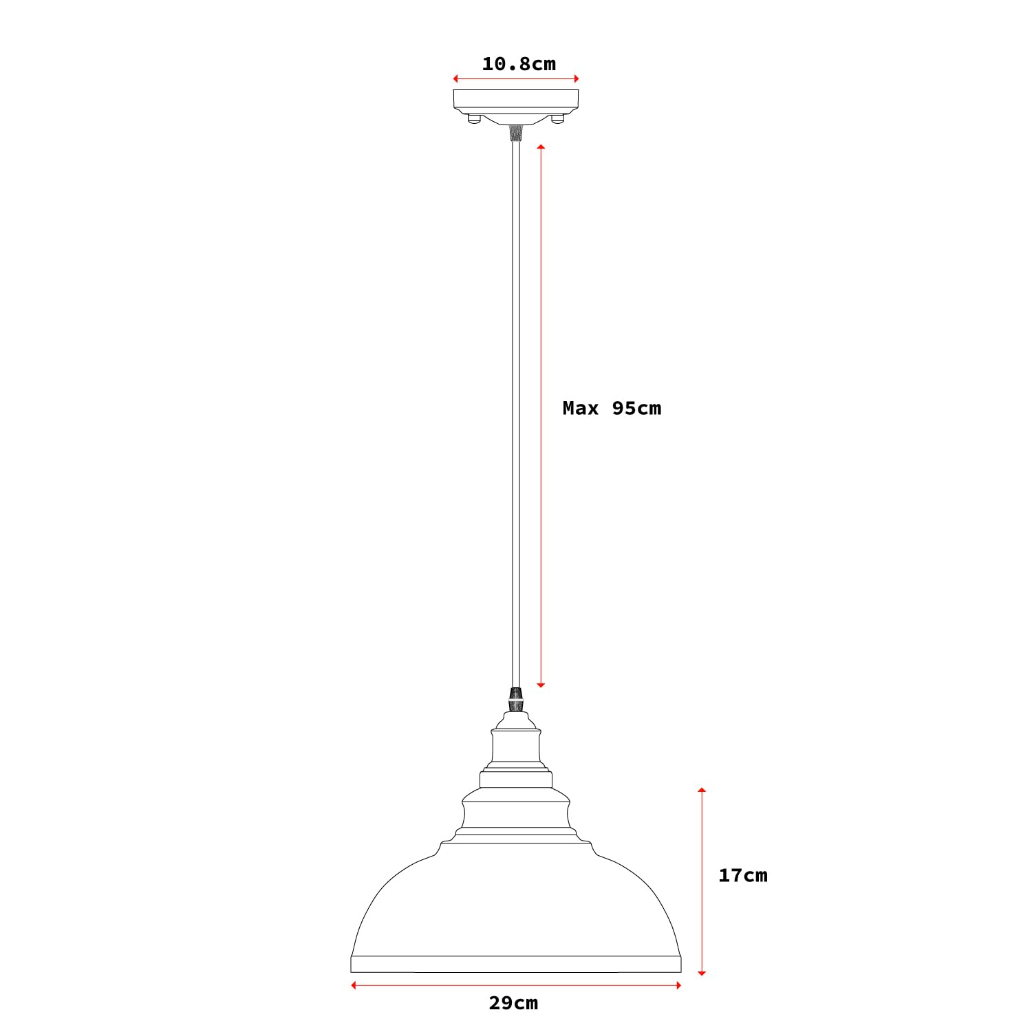 large clips shade way white