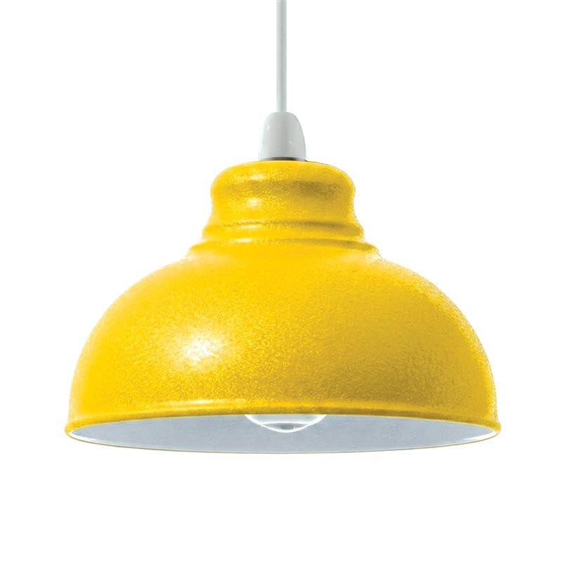 lamp shade - yellow finish