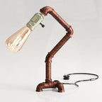 Steampunk Water Pipe Desk Lamp ~1267