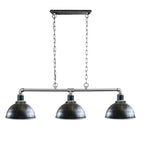 3 head pipe pendant light for kitchen and dining area
