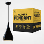 retro black light orange ceili