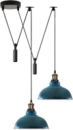 2-Head Spider Pendant Light | Industrial Retro Ceiling Lamp ~1105