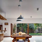 flush ceiling lamp set copper