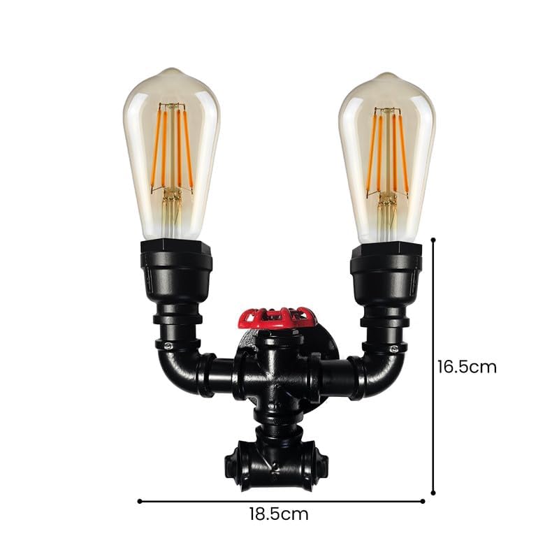 bulb sconce industrial wall
