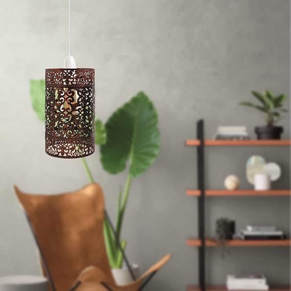 black wire cage light shade la