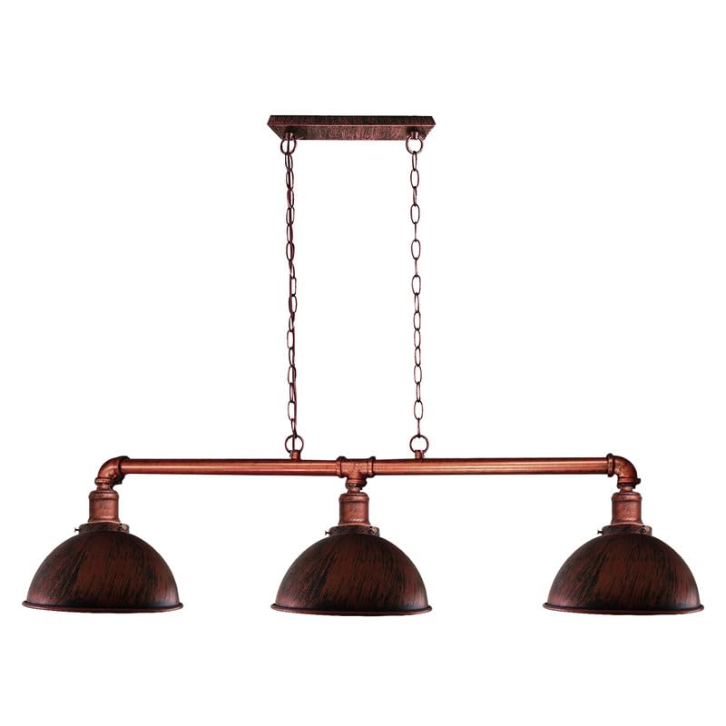 industrial vintage pendant light for kitchen island