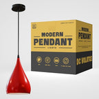 retro black light orange ceili