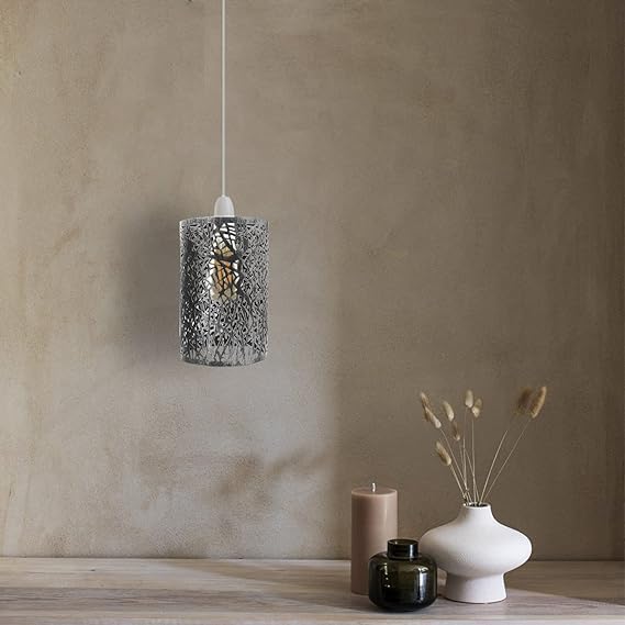 black wire cage light shade la