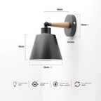 black industrial lighting