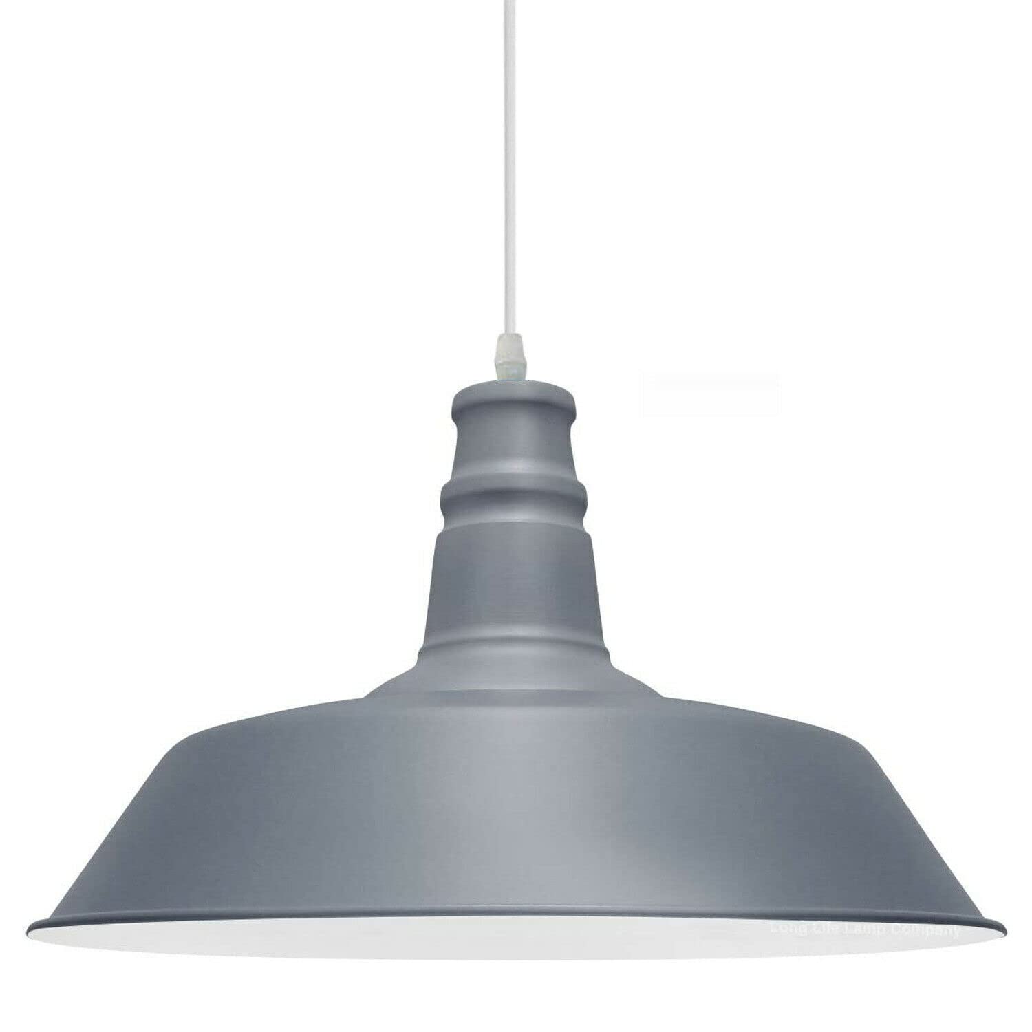 Grey pendant lamp