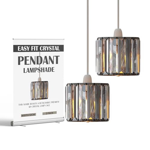 crystal shade lampshade light
